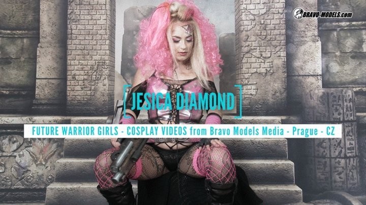 382 Jesica Diamond ping wig warrior sexy girl - BRAVO MODELS MEDIA | Clips4sale